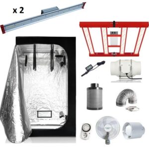 Kit Armario 150x150 LED SMD 240W  + LED SMD BARRA 150W