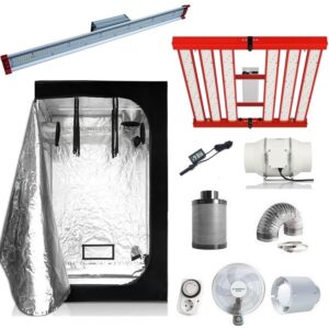 Kit Armario 120x120 LED SMD 320W + BARRA LED SMD 150W