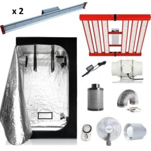 Kit Armario 150x150 LED SMD 320W  + LED SMD BARRA 150W